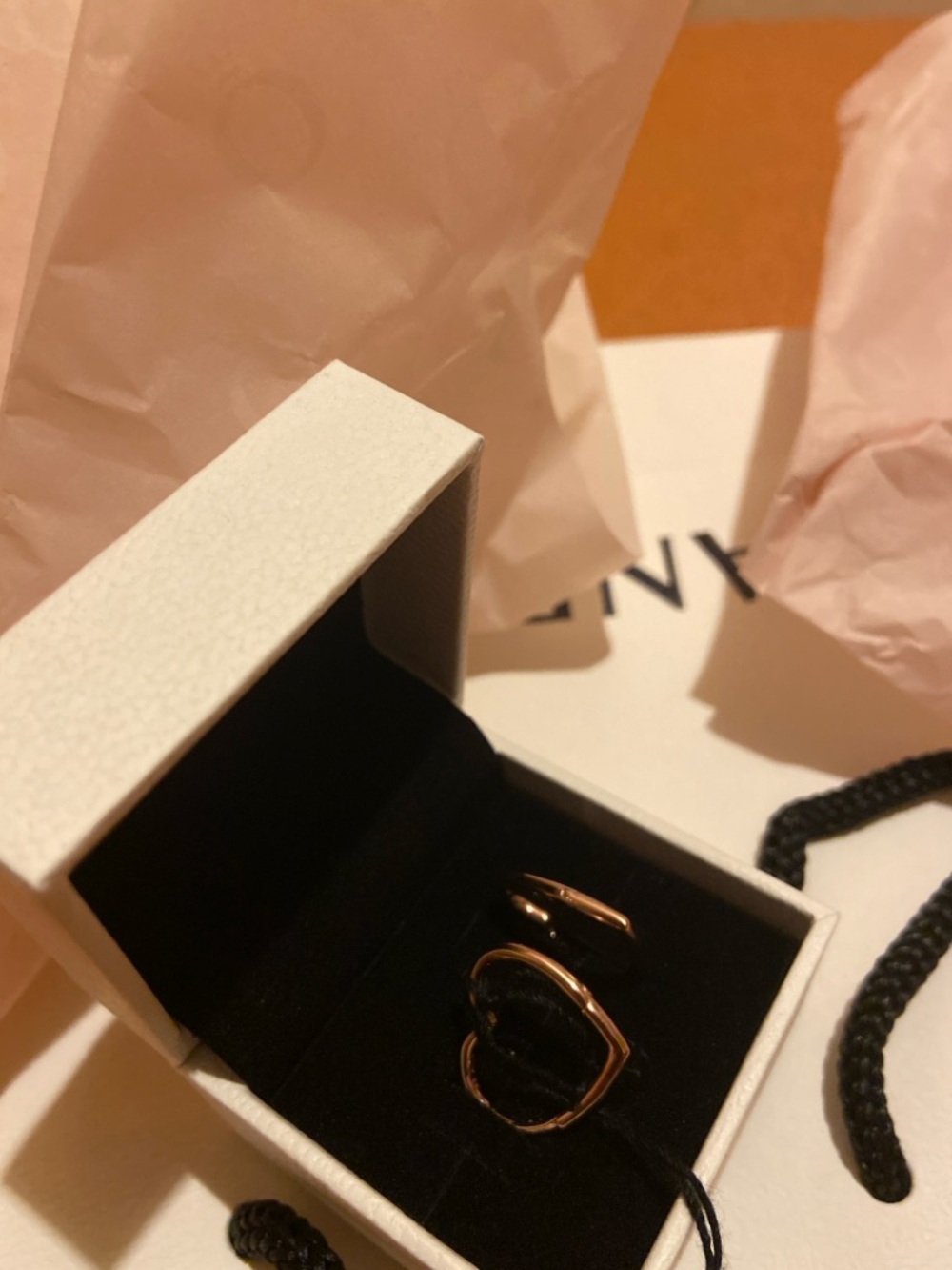Minimalist Rose Gold Double-Band Ring - Women Jewelry Pandora